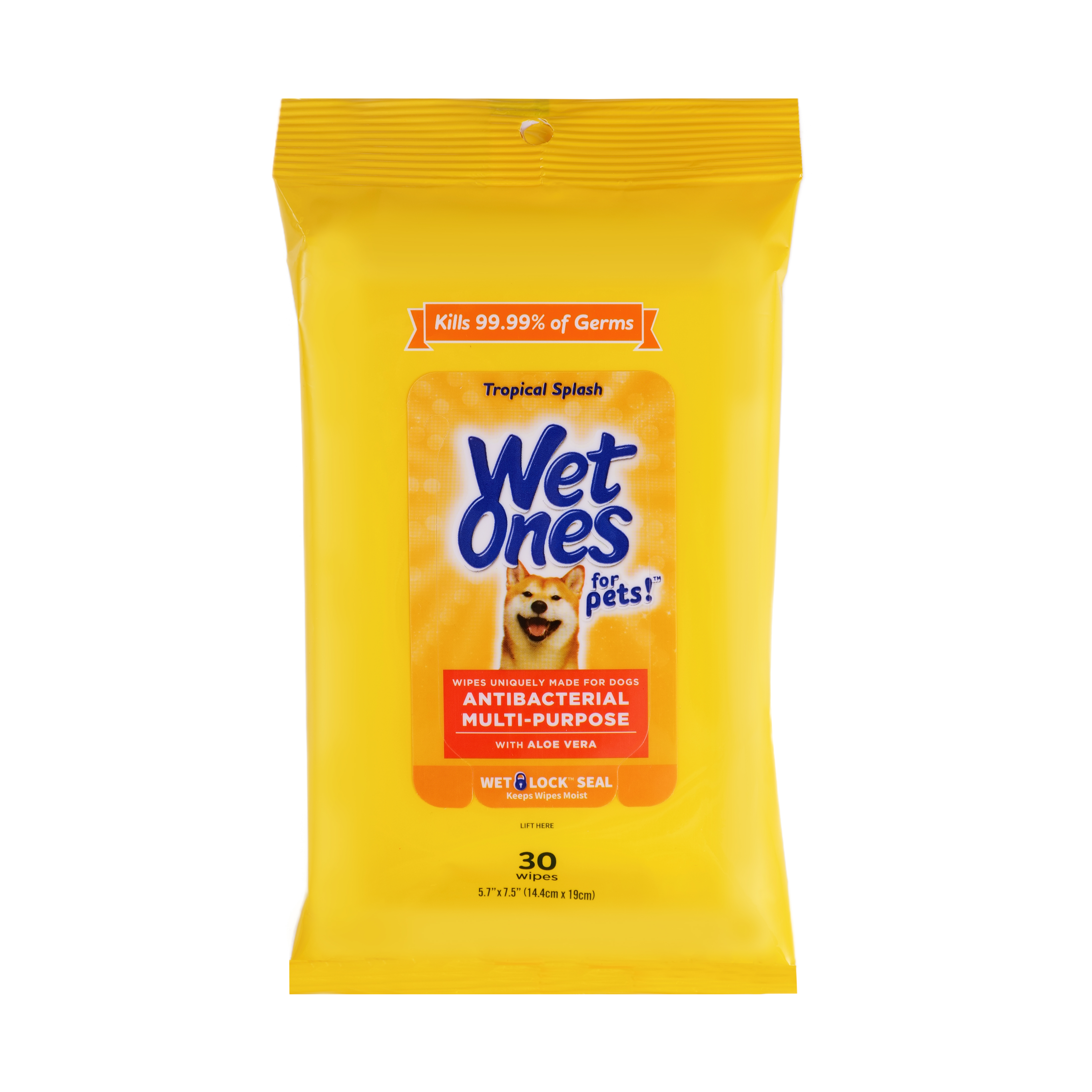 Wet Ones for Pets Antibacterial MultiPurpose Dog Wipes With Aloe Vera